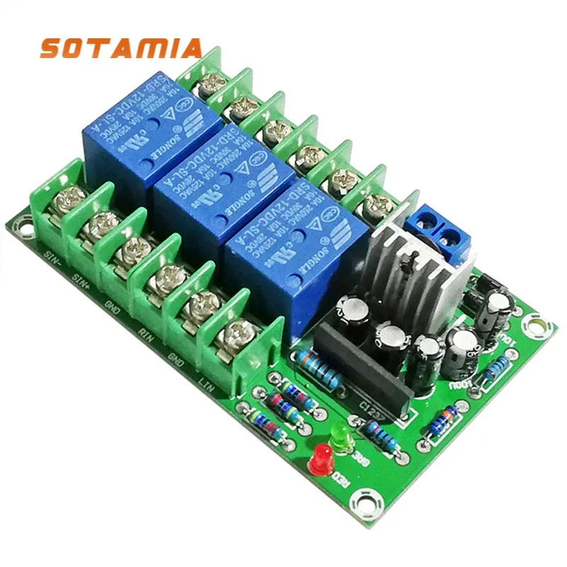 Home Cinema Idea - SOTAMIA 600W 2.1 Amplifikatör Hoparlör Koruma