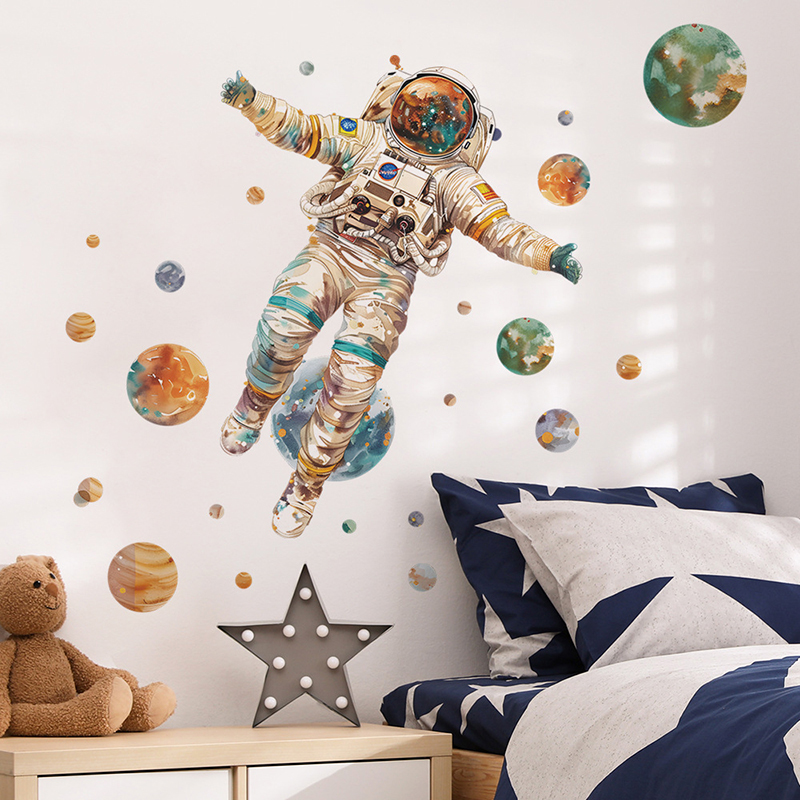 Karikatür Rüya Astronot Gezege - Home Cinema Wall incelemesi ve fiyatı