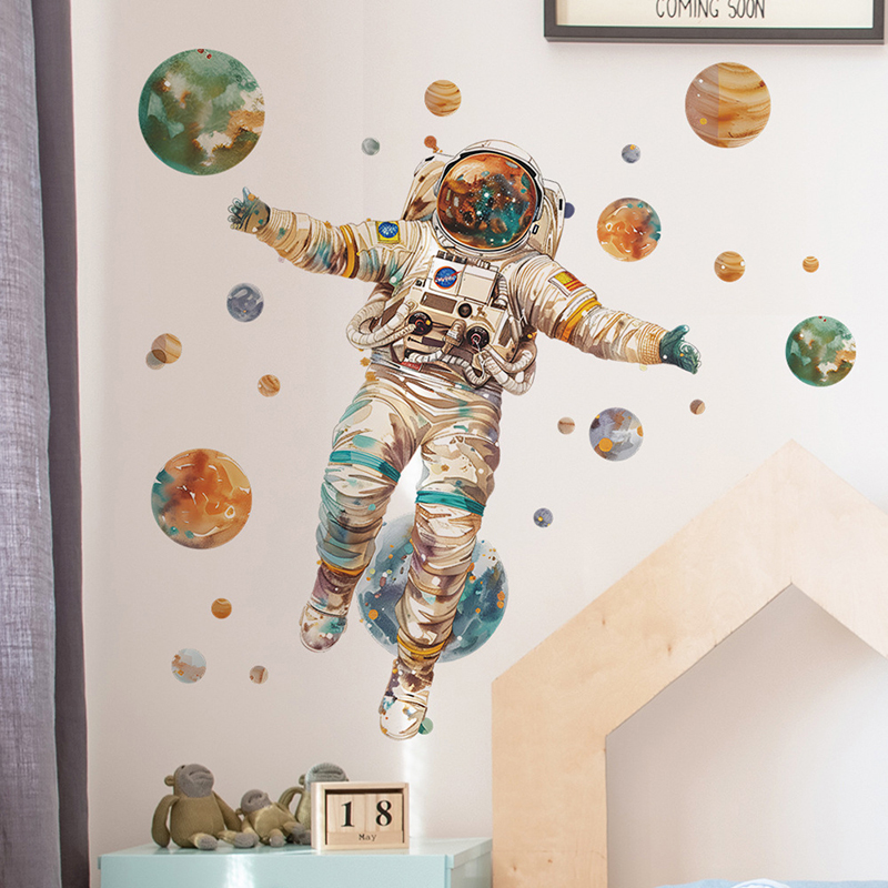 Karikatür Rüya Astronot Gezege - Home Cinema Wall incelemesi ve fiyatı