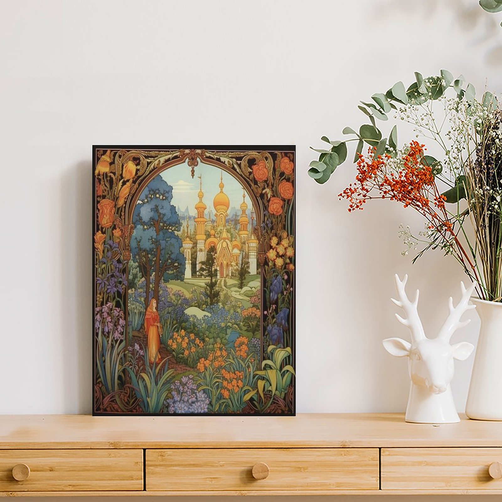 Vasilisa Baba Yaga Ivan Bilibi - Home Cinema Wall incelemesi ve fiyatı